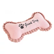 BK15714 BARRY KING plüss csont, pink 19,5 x11 cm