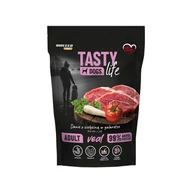BF-26 TASTY DOG ADULT alutasakos kutyaeledel 90% BORJÚ 500g (10db/krt)