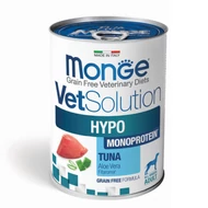 Monge Dog VetSolution HYPO Monoprotein konzerv kutyaeledel Tonhal 400g (12db/krt)