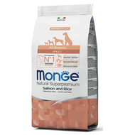 Monge Dog MONOPROTEIN Speciality line All Breeds Adult lazac-rizs 12kg, 15kg