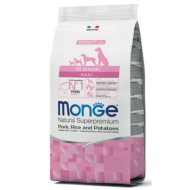 Monge Dog MONOPROTEIN Speciality line All Breeds Adult sertés-rizs 2,5kg, 12kg, 15kg