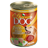Special Dog Premium konzerv kutyaeledel Paté Adult csirke-nyúl 400gr (24db/krt)