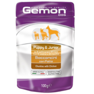 Gemon Dog Puppy&Junior csirke alutasak 100g (24db/krt) 