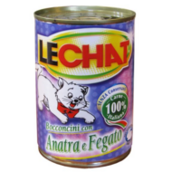 Lechat Premium konzerv macskaeledel Adult kacsa-máj 400gr (24db/krt)