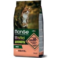 Monge Cat Bwild Grain Free vadlazac-borsó 10kg