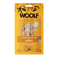 RD1064 Woolf Earth NOOHIDE kollagénes lap nyúlhússal M 90g, 11,5x4x0,5cm, 3db/csomag (10db/krt)