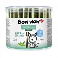 BW151  Tubitos Yum Yum Dental snack - Menta és gyógynövények 35db/1450g
