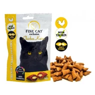 RD8055 FINE CAT Exclusive töltött párnák ANTI-HAIRBALL CSIRKE 60g (14db/krt)