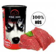 RD340 FINE DOG kutyakonzerv-MARHA 100%-os hústartalommal 1200gr 8db/krt