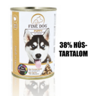 RD308 FINE DOG kutyakonzerv-PUPPY 38%-os hústartalommal 415gr (12db/krt)