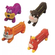 487,71 Latex rücskös szafaládéállatok mix 16-20cm