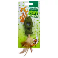 585,84 Cicajáték macskamentás halacska tollal 7cm