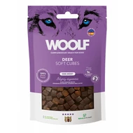 RD5009 Woolf FŐTT szarvashús kockák - monoprotein 100g (10db/krt)