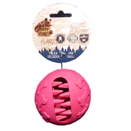 BK15307 Barry King extra erős kutyajáték -jutalomfalat adagoló pink "harapós" labda 7,5cm