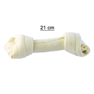 HM83314 Csomózott préselt csont kalciumos 21,5cm (850gr) 10db/csom