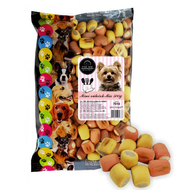 RD7010 Kutyakeksz Töltött minirollni MIX 500gr (20db/krt) 