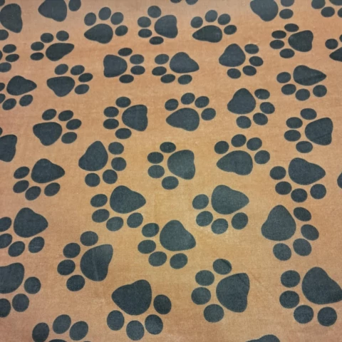 Szövet Barna-fekete tappancs