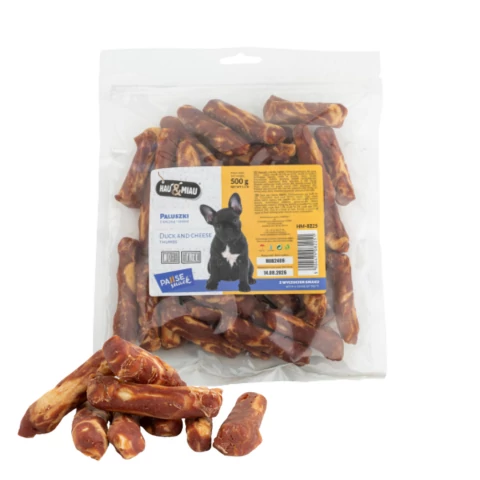 HM8225 Sajtos rúd kacsahússal 500g (20db/krt)