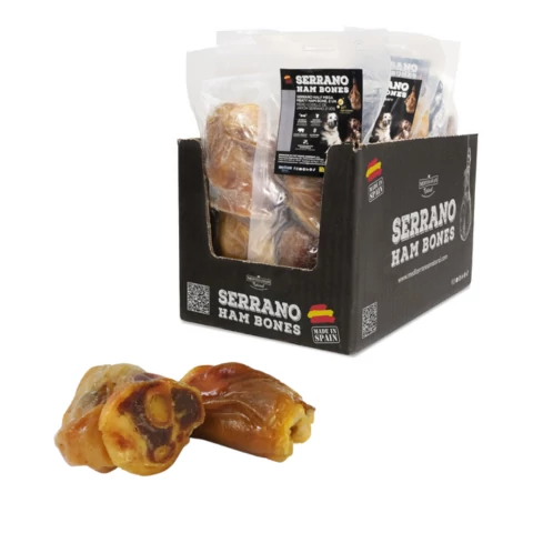 JK14217 (68051) Serrano felezett mega húsos sonkacsont 2db/csomag kb.550g (14 db/krt) 