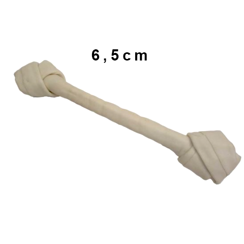 JK12235 Csomózott préselt csont kálciumos 6,5cm (9-12gr) 50db/csom 