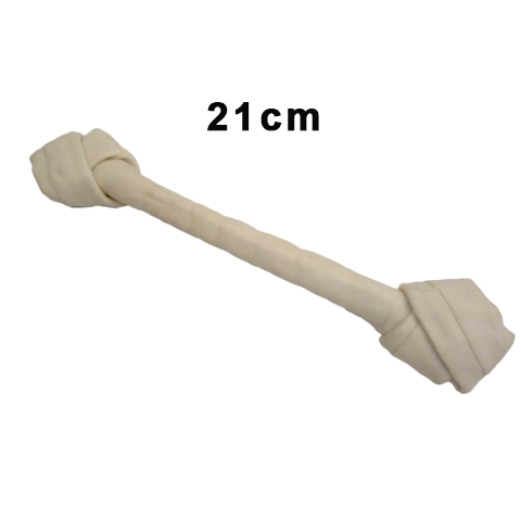 JK12261 Csomózott csont kálciumos 21cm (85-90gr) 10db/csom 