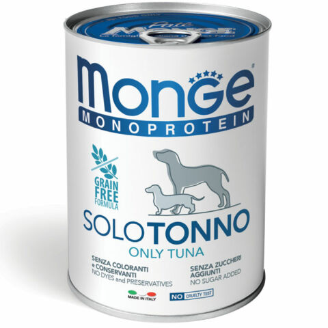 Monge Monoprotein Paté 100% tonhal konzerv 400gr (24db/krt)