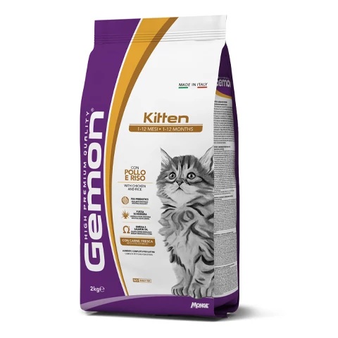 Gemon Cat Prémium száraz macskaeledel KITTEN - csirke és rizs 2kg