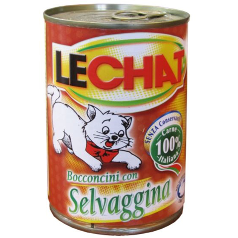 Lechat Premium konzerv macskaeledel Adult vad 400gr (24db/krt)