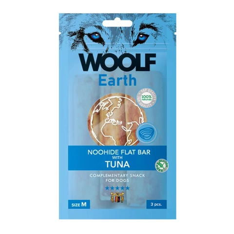 RD1066 Woolf Earth NOOHIDE kollagénes lap tonhallal M 90g, 11,5x4x0,5cm, 3db/csomag (10db/krt)