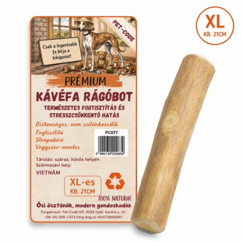 PC077 Kávéfa 'XL'  Prémium rágóbot kutyáknak