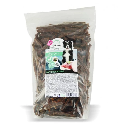 RD792 Fine Dog puha kacsahús csíkok 1kg 