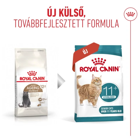 ROYAL CANIN - AGEING STERILISED 11+  400g, 2kg, 4kg