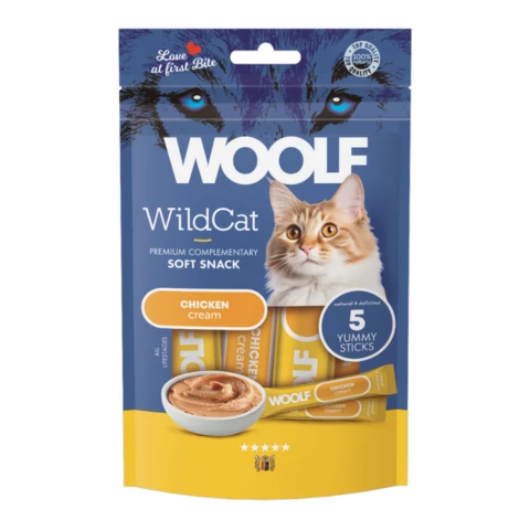 RD5207 Woolf Wildcat Krémsnack - csirke 5x14g (15db/krt)