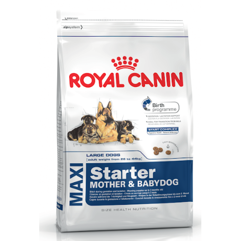 ROYAL CANIN -MAXI STARTER MOTHER&BABYDOG 1kg, 4kg, 15kg